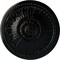 Ekena Millwork Bailey Ceiling Medallion (Fits Canopies up to 4"), Hand-Painted Black Pearl, 18 1/8"OD x 3/4"P CM19BIBPS - alternate 1